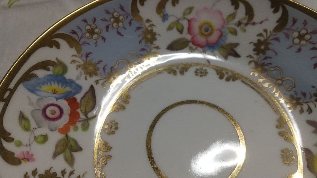 アンティーク RIDGWAY Trio (1835年頃)