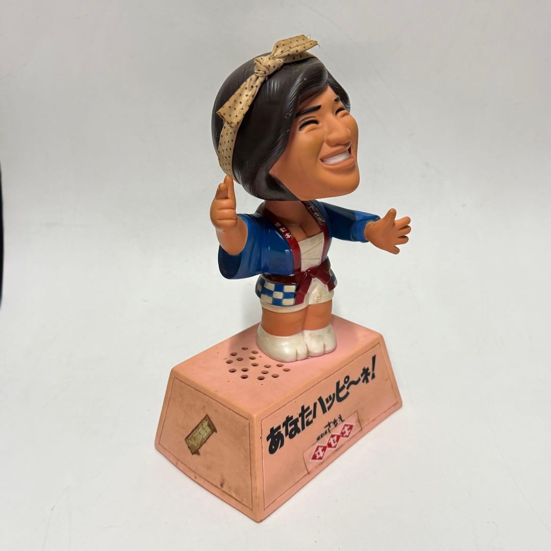 ヰセキ(イセキ)桜田淳子 首振り ソフビ人形 25.5トーキング 当時物 非売品