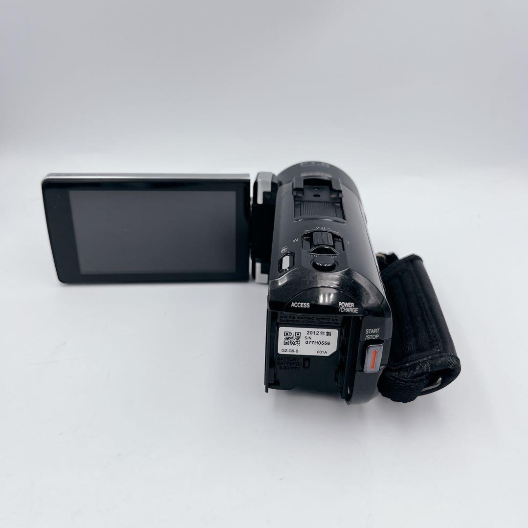 【美品】箱付きJVC Everio GZ-G5-B フルハイビジョン 64GB黒