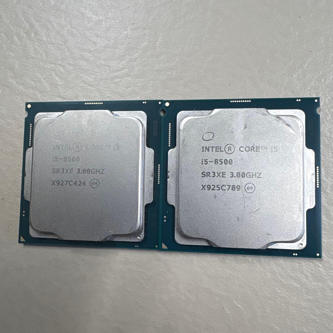 Intel Core i5-8500 CPU 2個セット