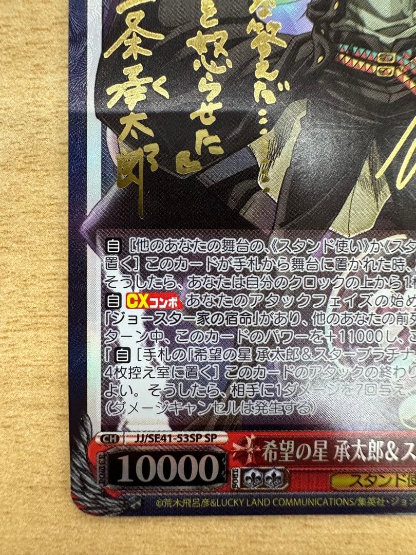 【YUZU様】専用　希望の星　承太郎&スタープラチナ　sp