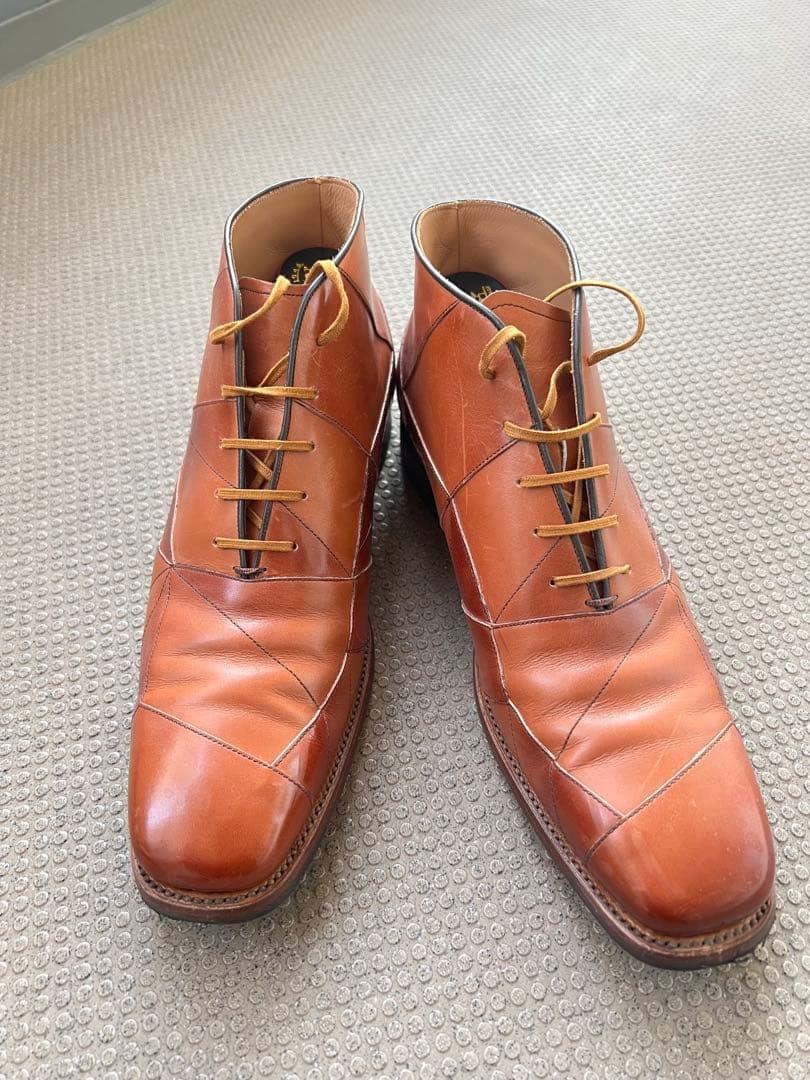 【本日限定価格】SCOTCH GRAIN 25 スパイダー　チャッカブーツ