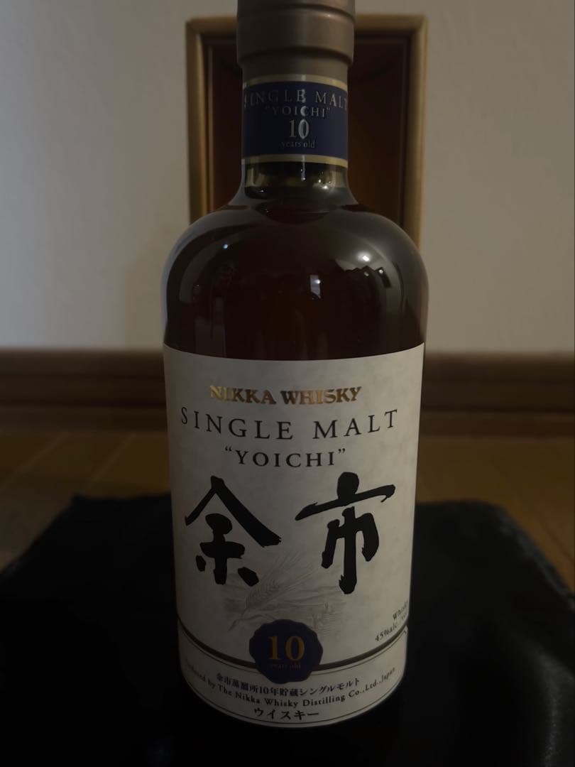 ニッカウヰスキー シングルモルト　余市10年 700ml 45%
