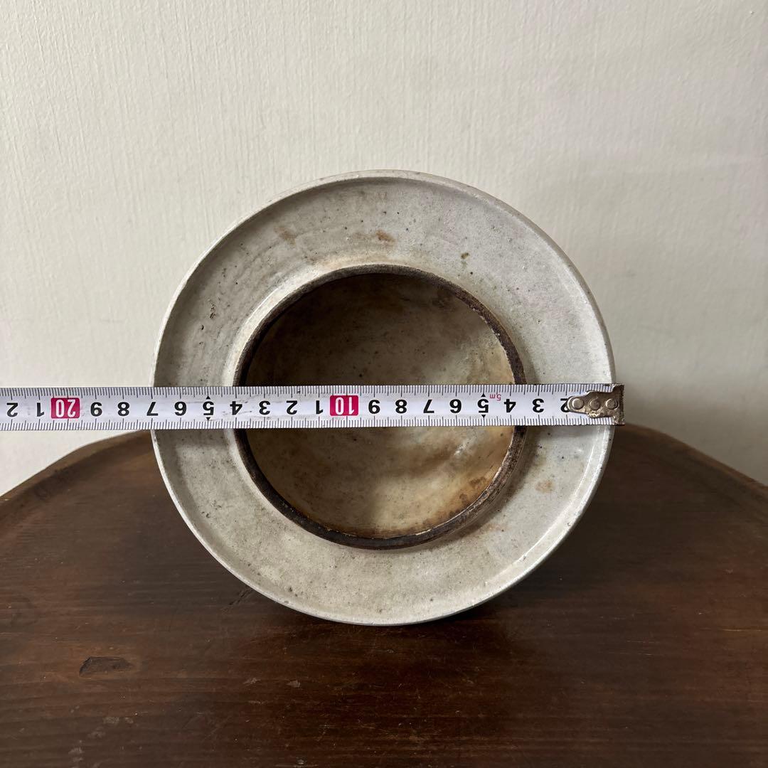 李朝　香炉　朝鮮王朝　骨董　アンティーク　古道具　古陶磁　秦秀雄　白洲正子