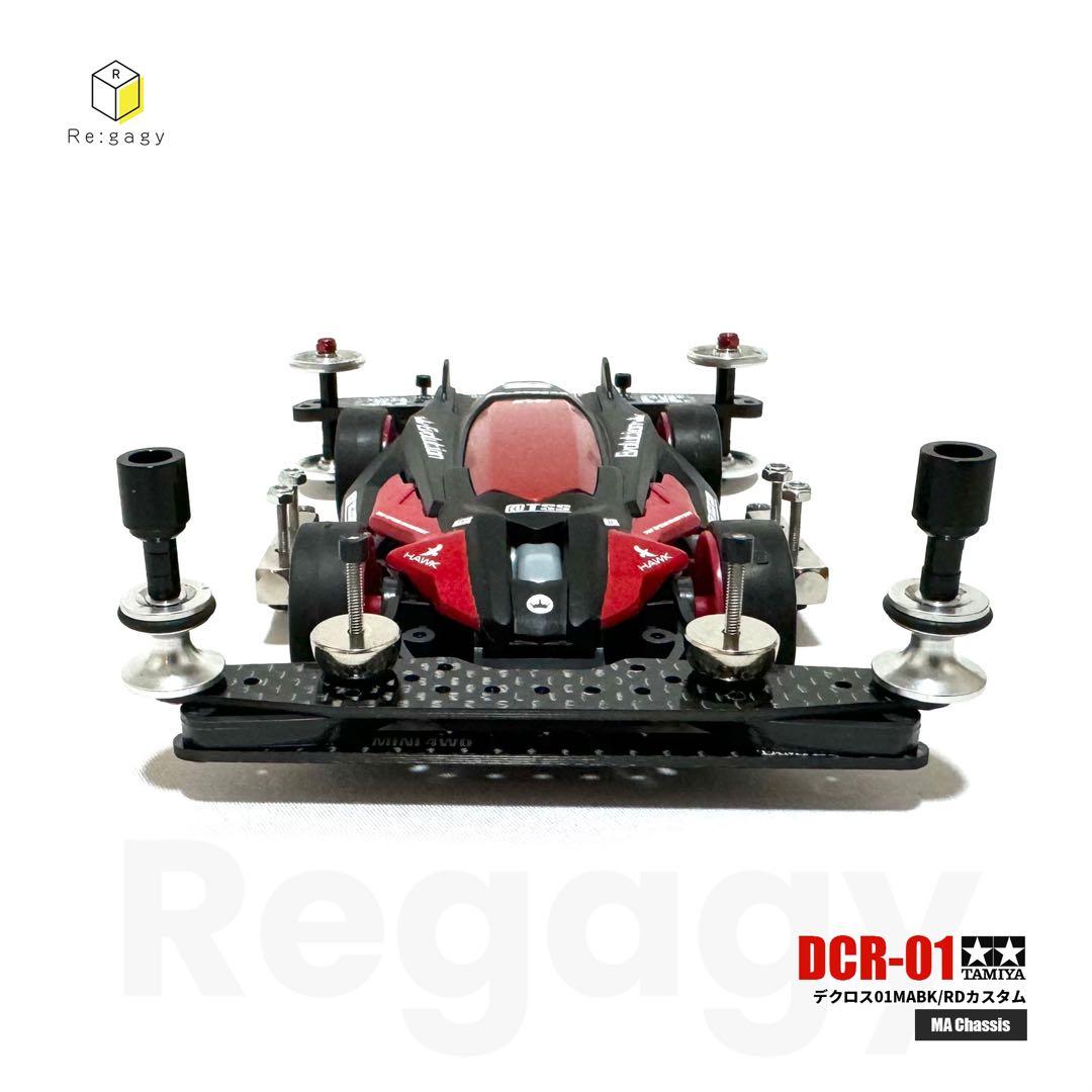 ミニ四駆 デクロス01 MABK/RDカスタム 塗装済み 完成品 未走行