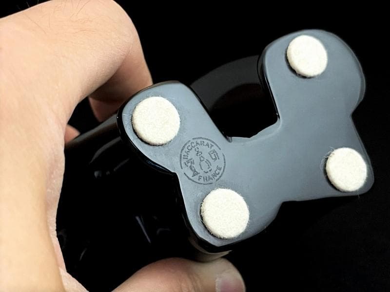 超希少 バカラ ポーラベア （ブラック） クリスタル シロクマ