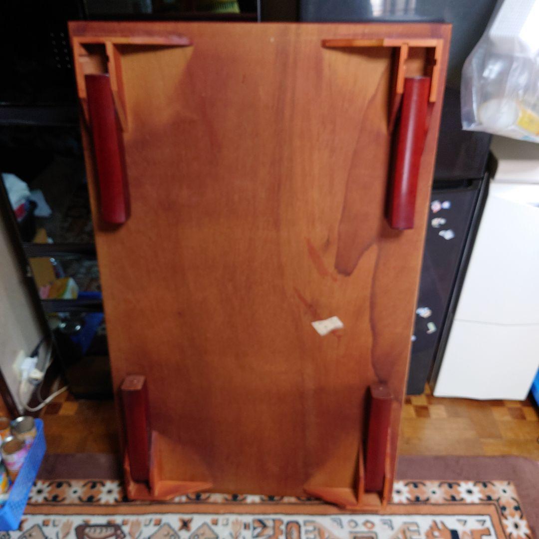 木製　座卓　折りたたみ　美品