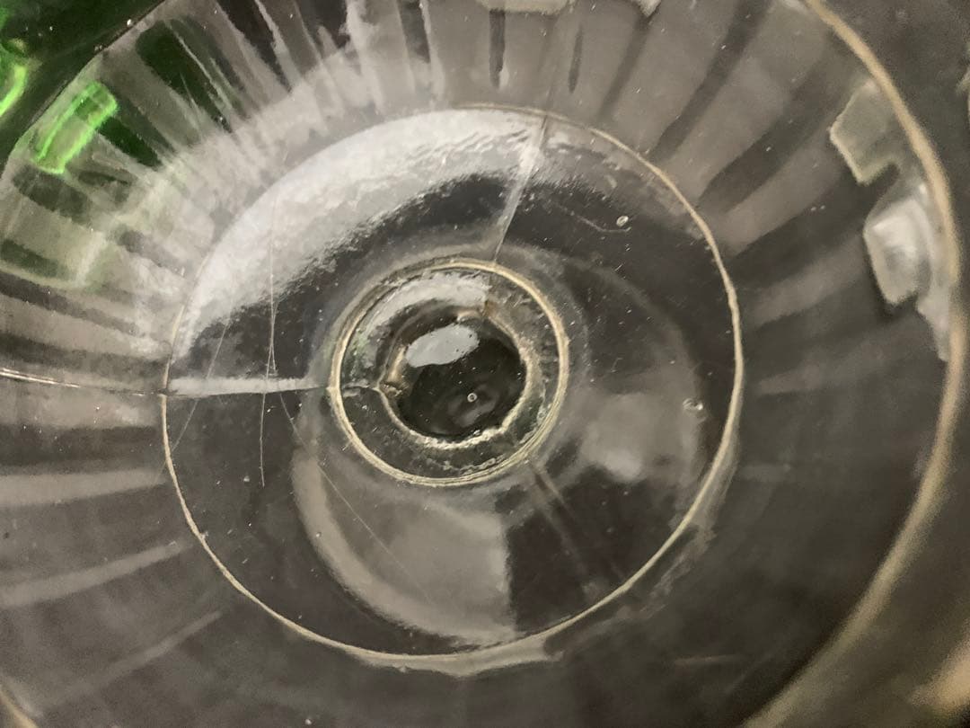 アンティーク　レトロ　かき氷ガラス　ガラスコップ　5客