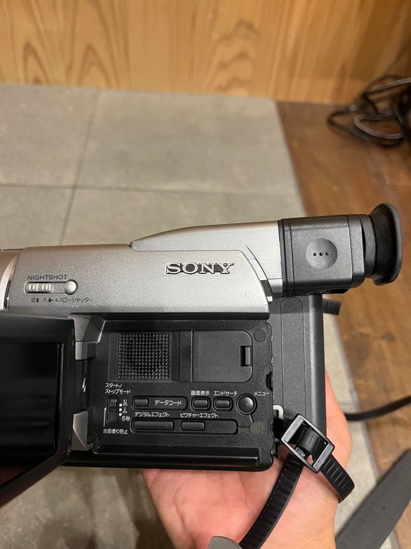 【SONY】handycam Hi8 DCR-TRV735 美品