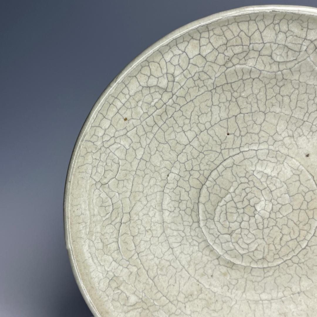 白磁盤 中国古玩 中国美術 唐物 擺件 372