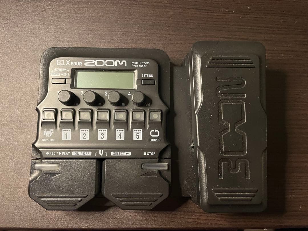 【ばなな】ZOOM G1X Four マルチエフェクター acアダプター付