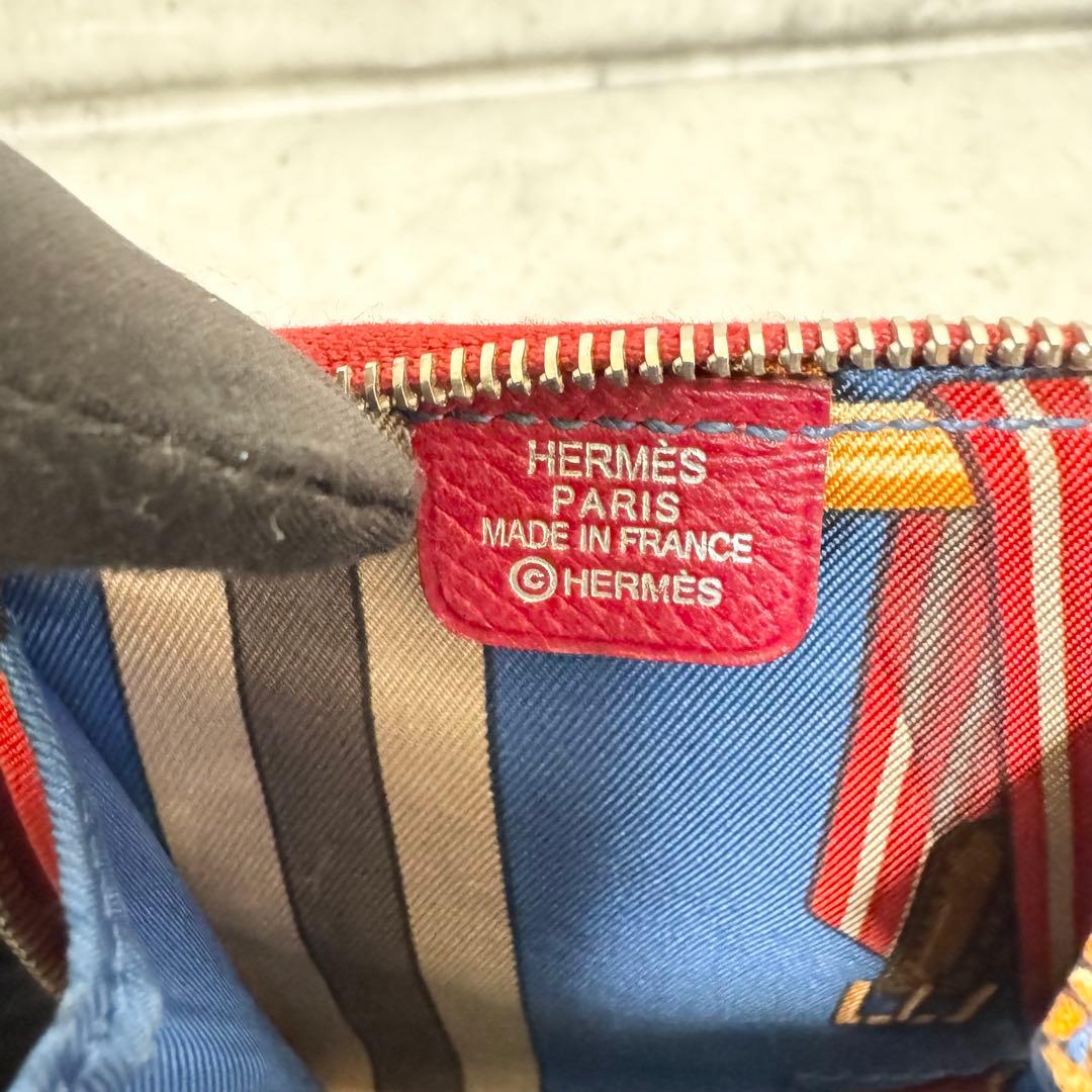 エルメス HERMES ケース アザップ コンパクト シルクイン ◻︎o刻印