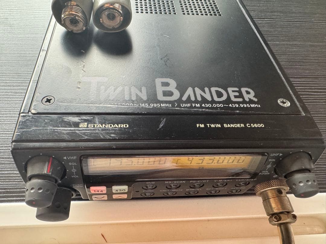 受信機 STANDARD FM Twin Bander C5600