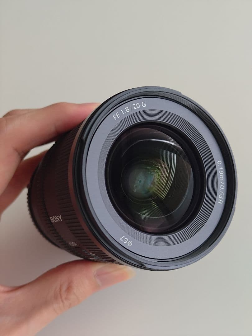【超美品】SONY FE 20mm f1.8 G SEL20F18G