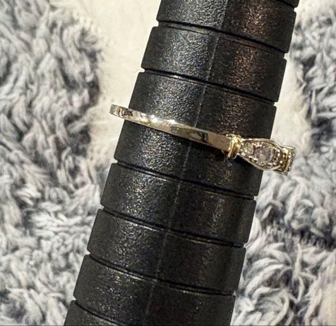 プラチナ K18 ダイヤモンドリング　11号 pt950