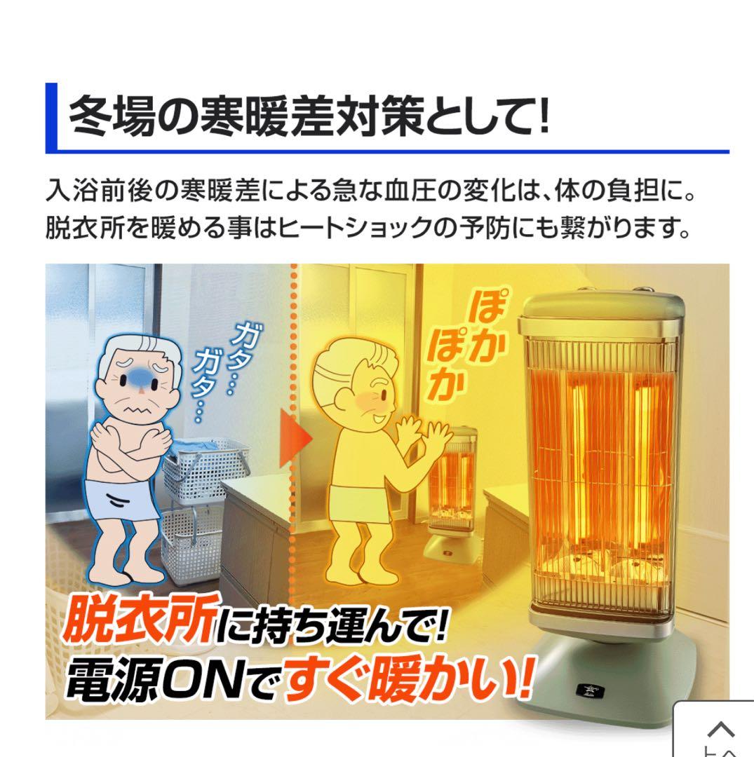 アラジン 遠赤グラファイトヒーター AEH-2G10BJ(G)