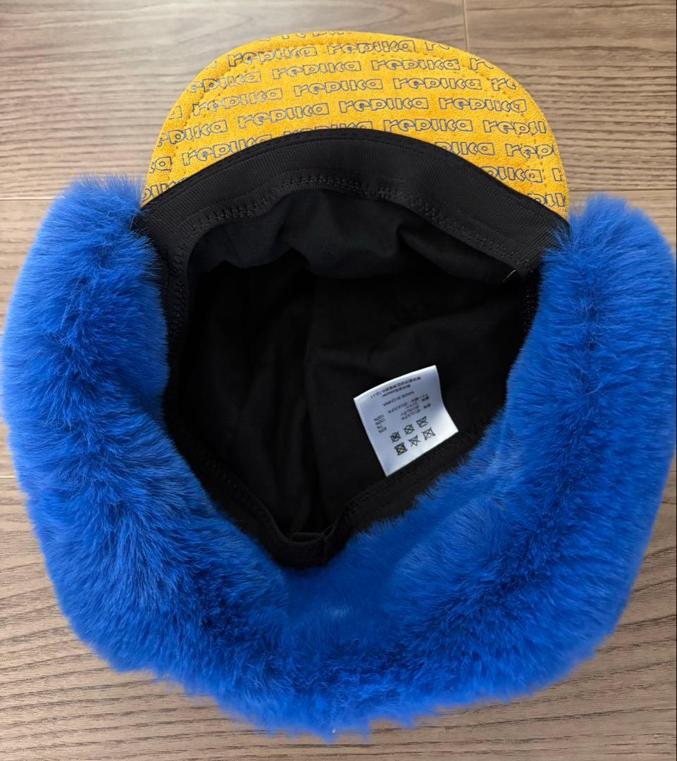 Vaundy ロゴフライトキャップ 【イエロー&ブルー】