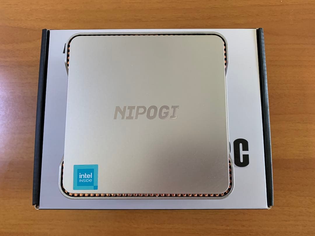 NIPOGI ミニPC Intel N95プロセッサー 256GB / 8GB