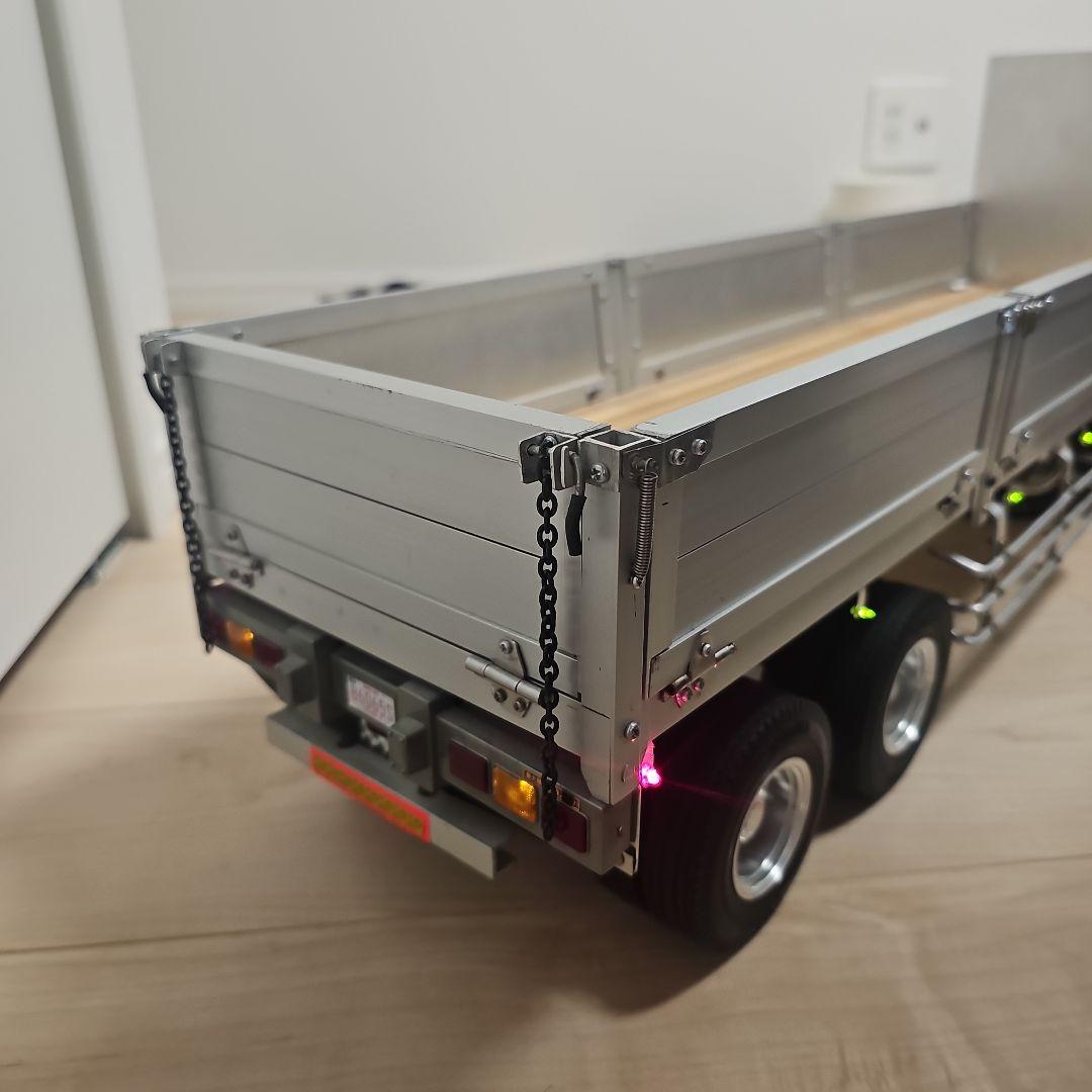 タミヤ1/14　平ボディートレーラVolvo FH12ヘッド　プロポセット