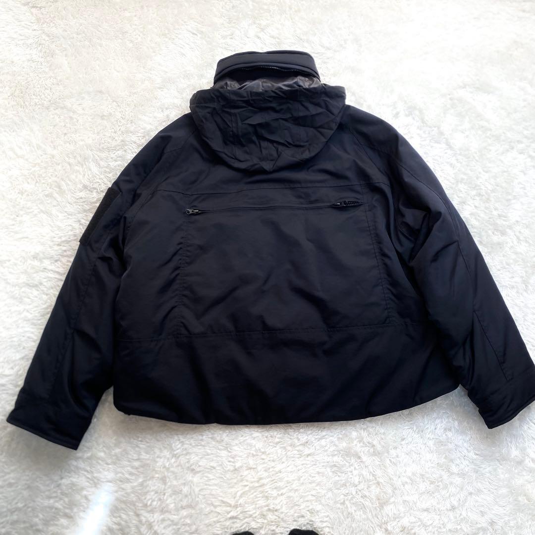 23AW AIVER イリディセントショートモンスターブルゾン　ブラック　M