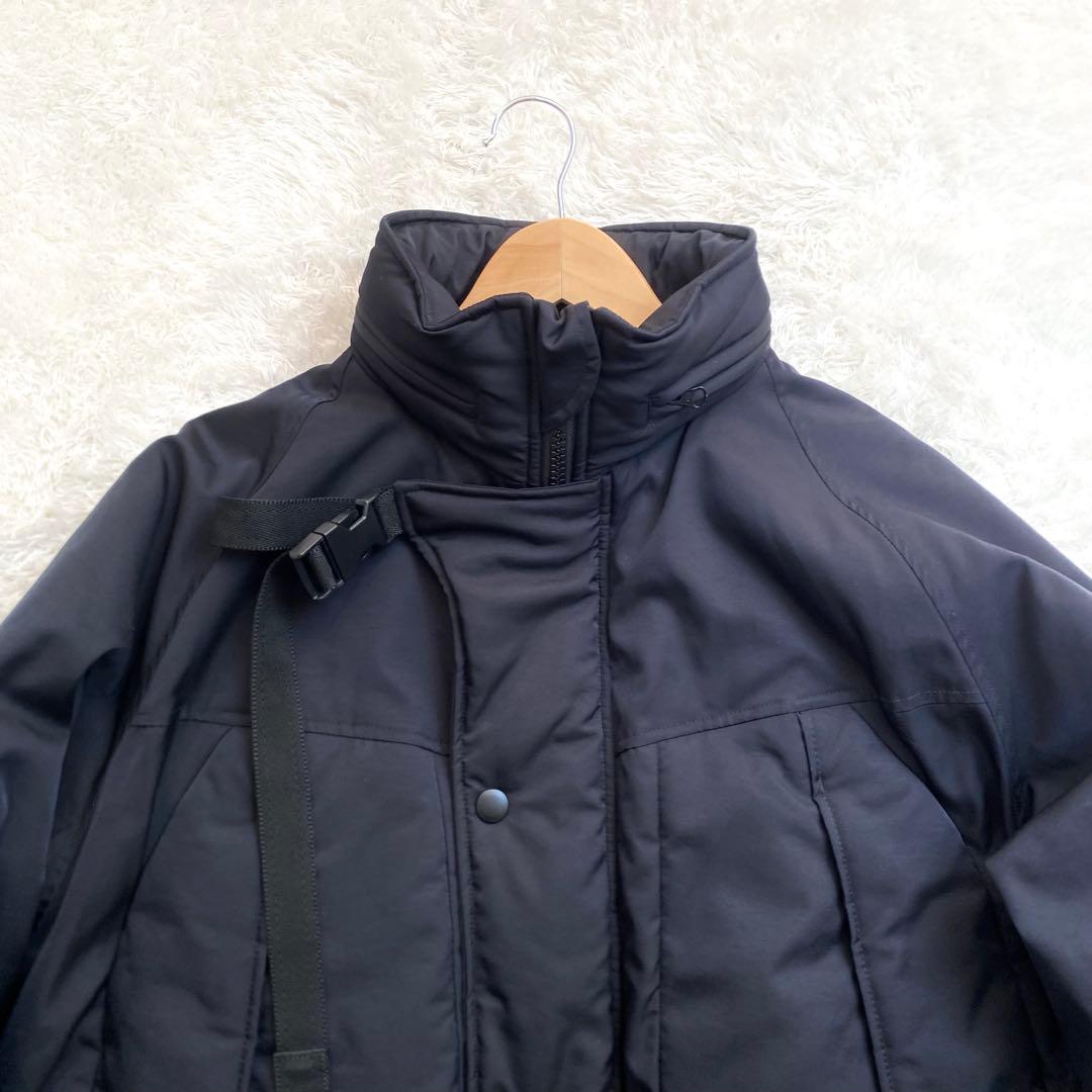 23AW AIVER イリディセントショートモンスターブルゾン　ブラック　M