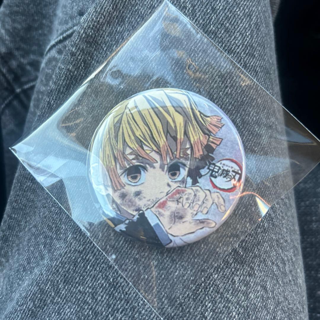 鬼滅の刃 缶バッジ 善逸