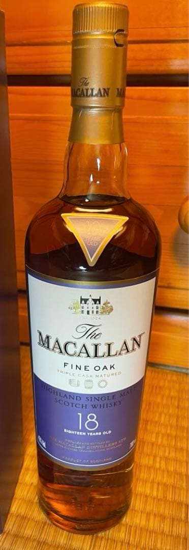 The Macallan 18年 スコッチウイスキー 700ml