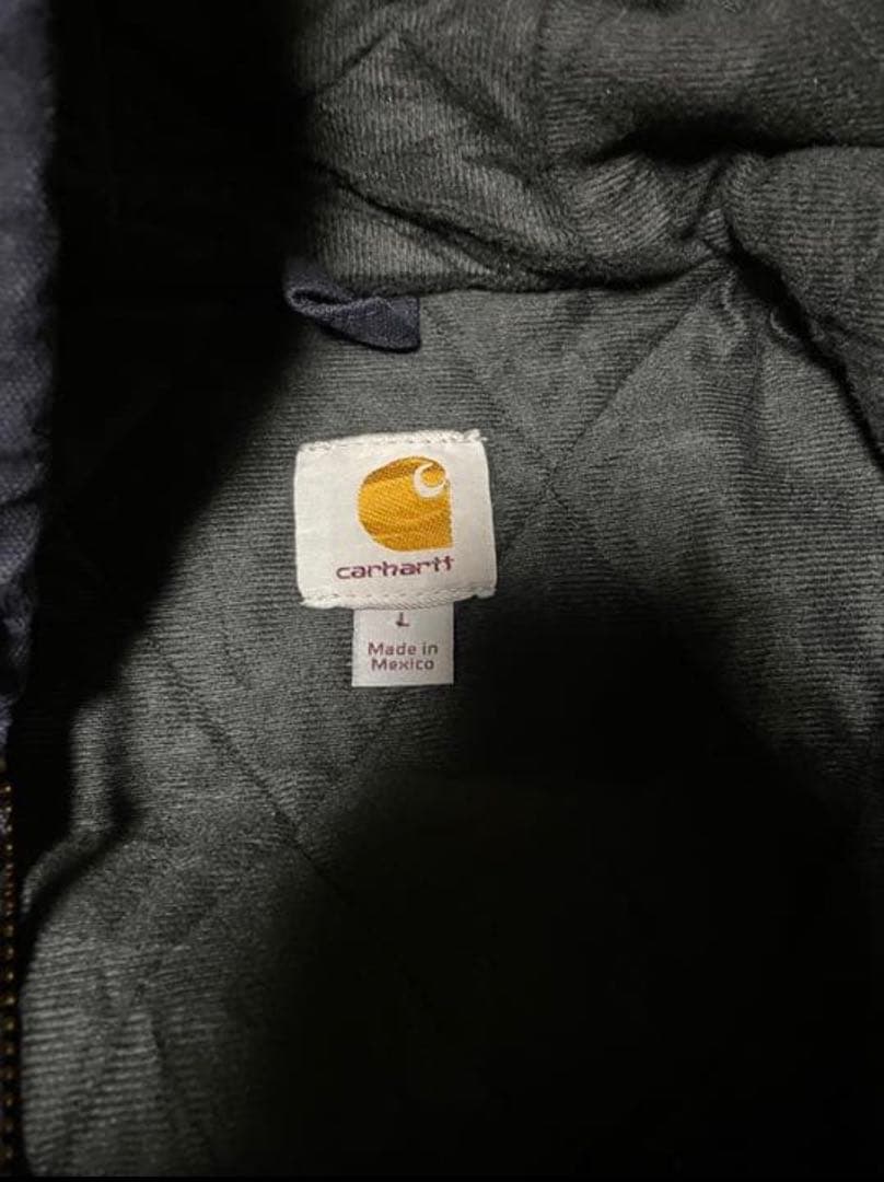 [希少]Carhartt アクティブジャケット　企業ロゴ