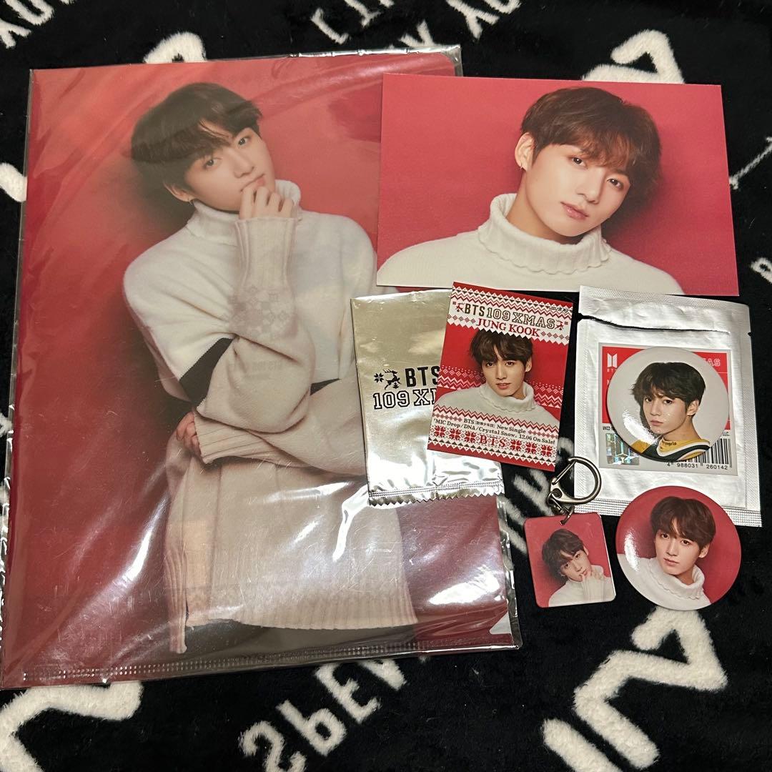 BTS 防弾少年団 SHIBUYA 109 xmas コラボグッズ ジョングク