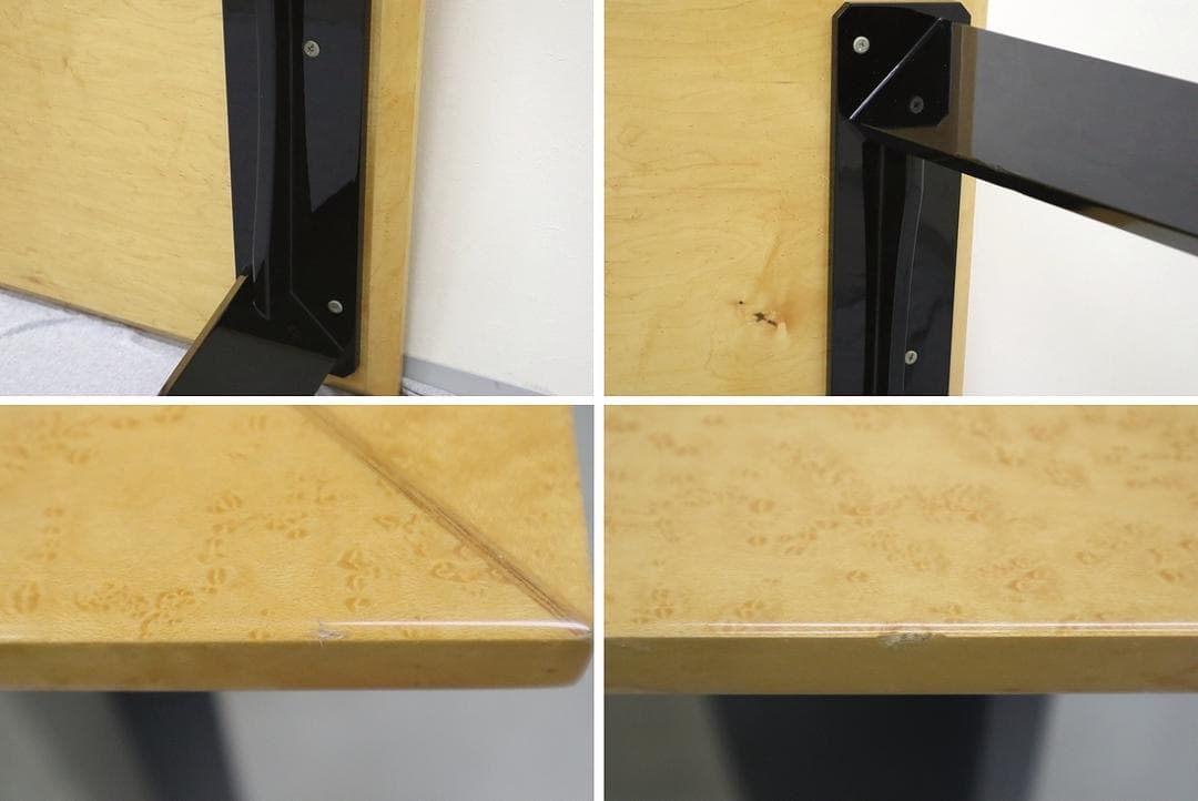 IDC大塚家具 スプレンダー 最高級 バーズアイ メープル ダイニング テーブル