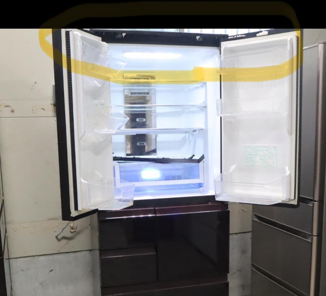 【試験済・未清掃】SHARP SJ-GX50D-R 冷蔵庫 502L