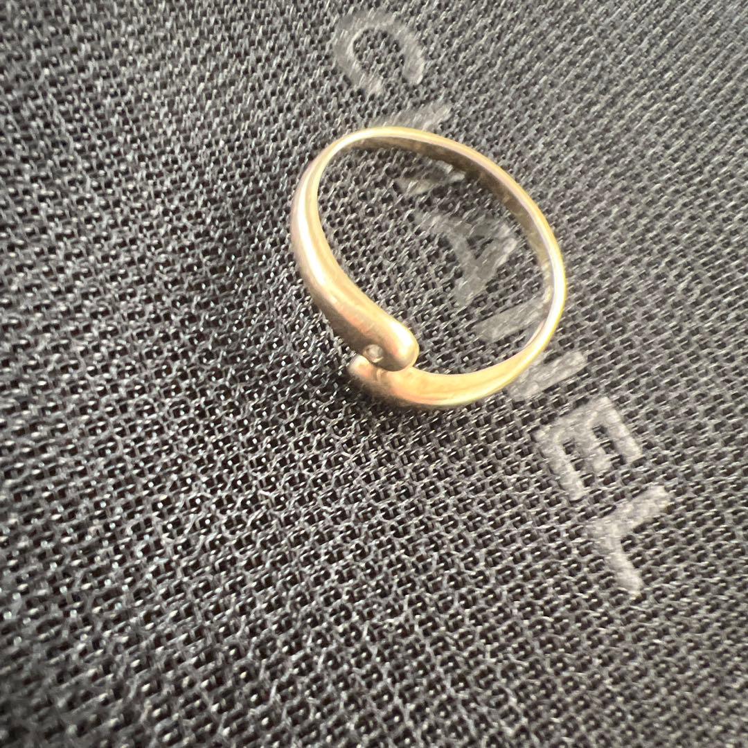 K9YGスワールデザイン リング