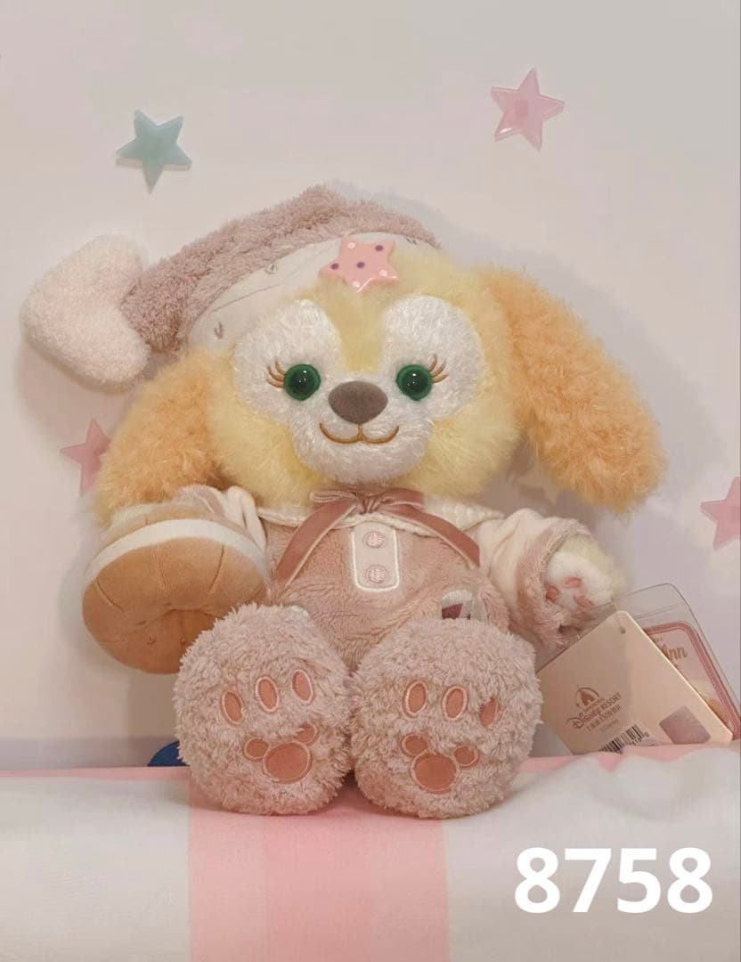 お顔厳選　上海ディズニー　リラックス　クッキーアンSSぬいぐるみ3431