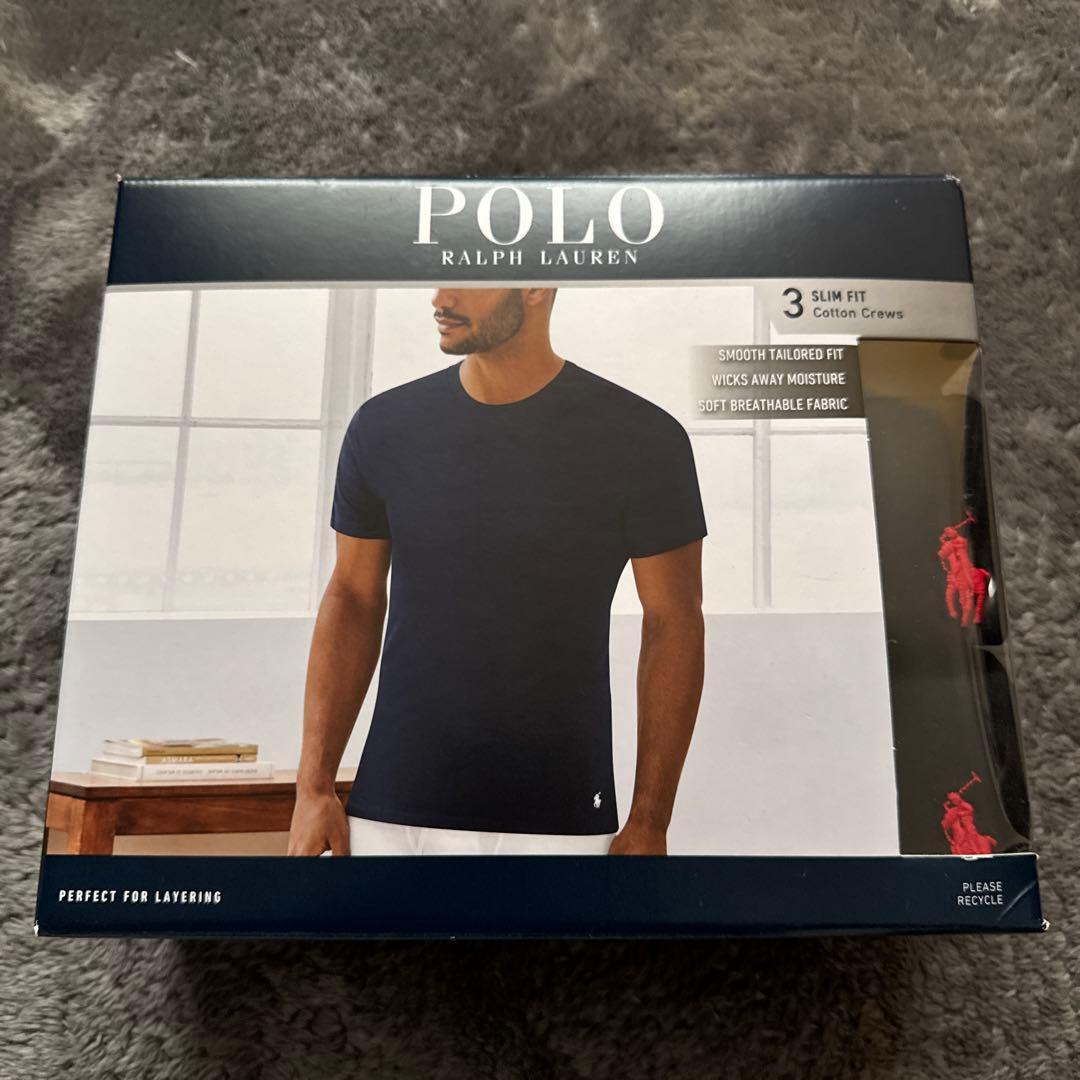 Polo Ralph Lauren スリムフィットTシャツ XS黒１枚