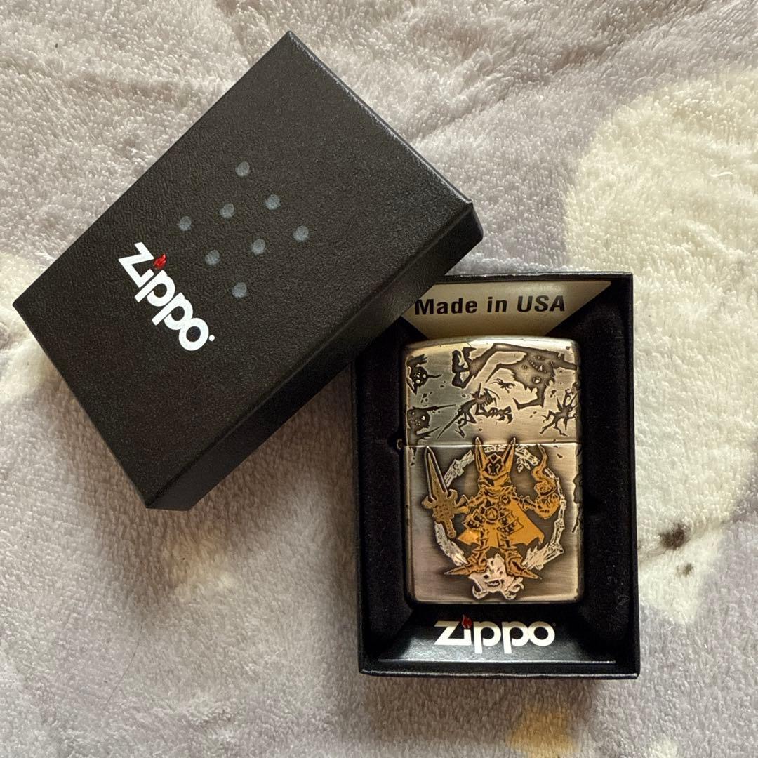 Zippo 絵本の牙狼 黄金騎士 ジッポー