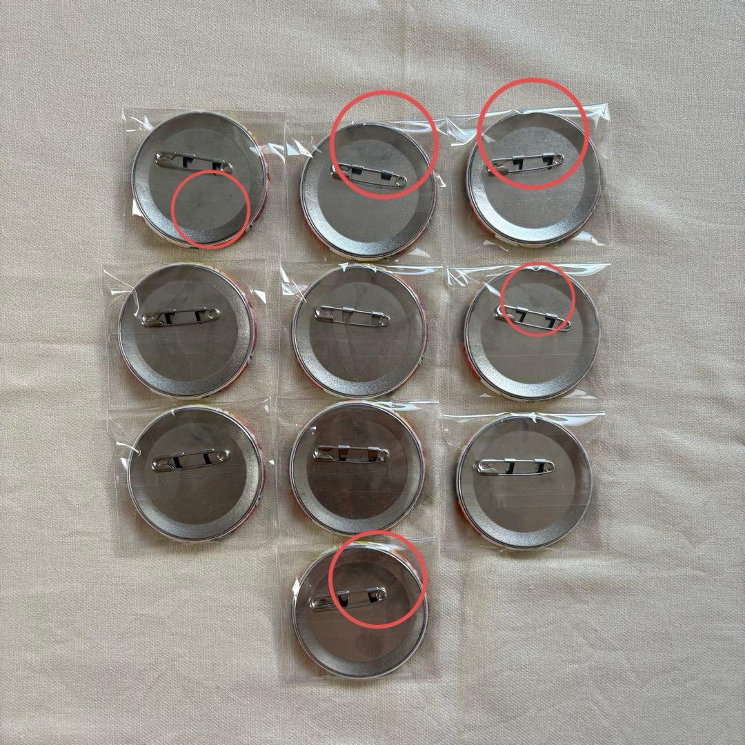 椎名ニキ　缶バッジまとめ売り