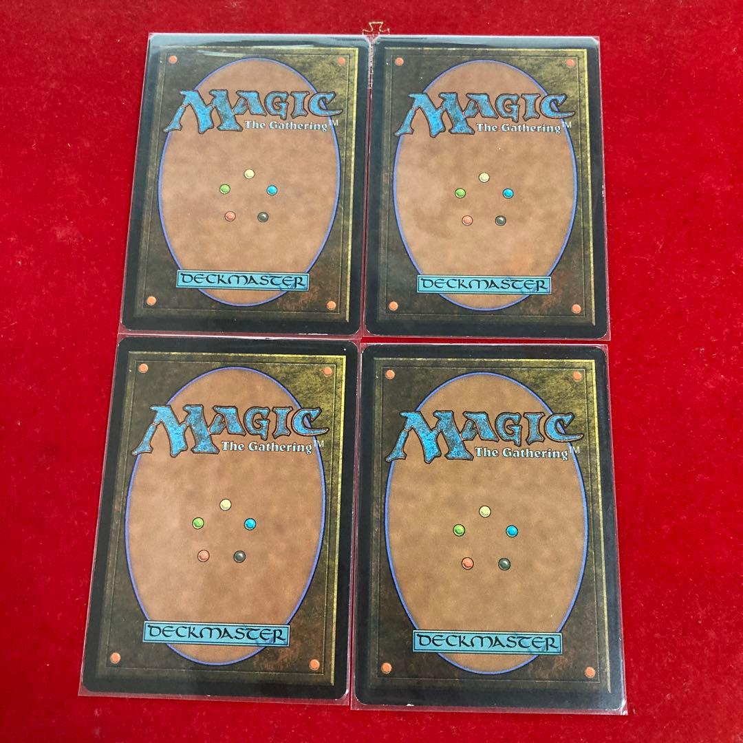 【金属モックス/Chrome Mox】MRD茶R4枚セット（日本語3枚英語1枚）