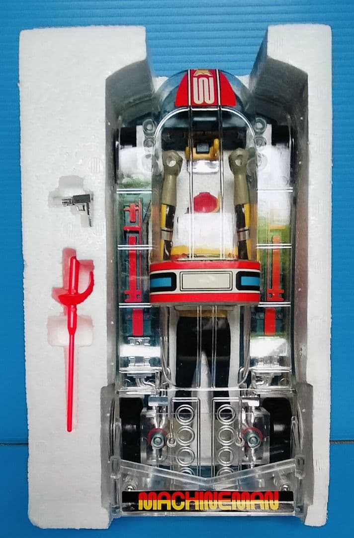 《星雲仮面マシンマン》新品未使用【マシン ドルフィン】バンダイ《本体美品》箱傷み