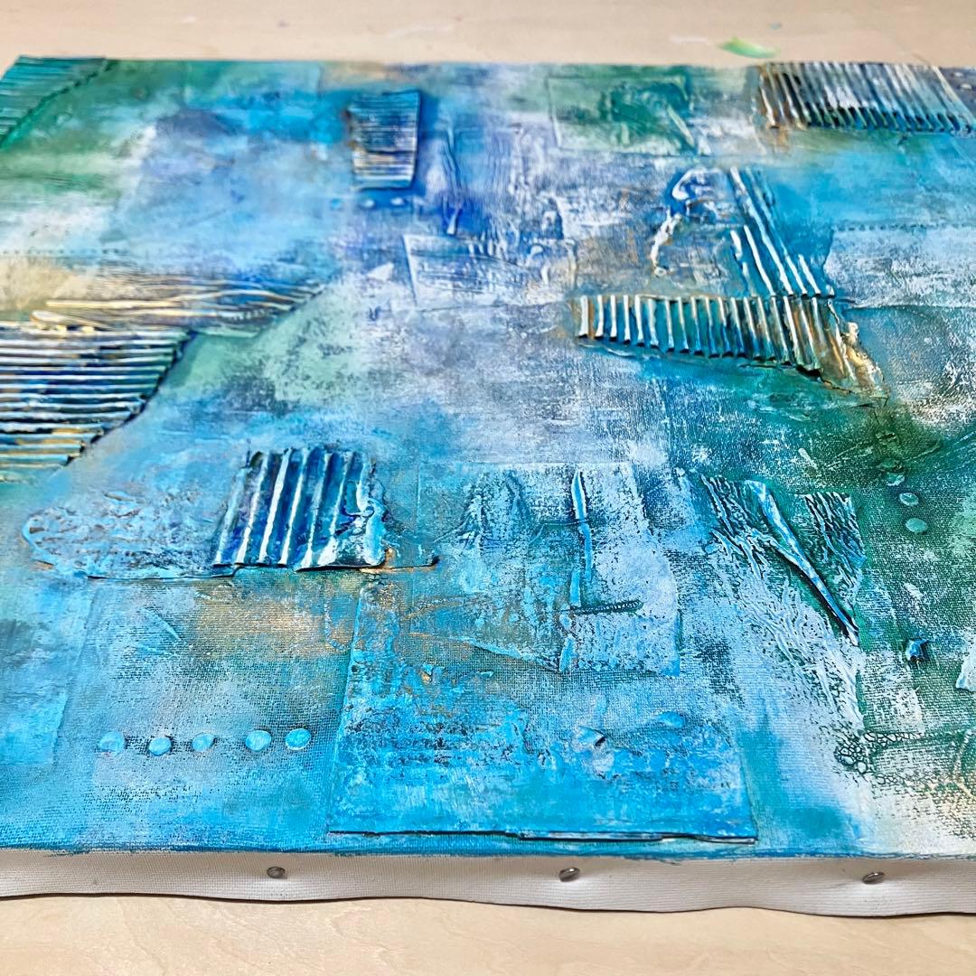 wall＊大きめ12号キャンバス　絵画　原画　現代アート　モダン　インテリア