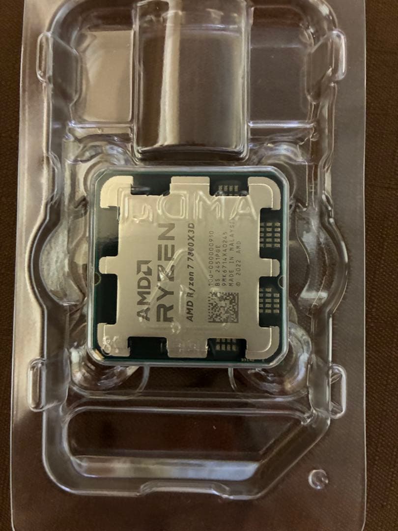 新品　AMD Ryzen 7 7800X3D CPU