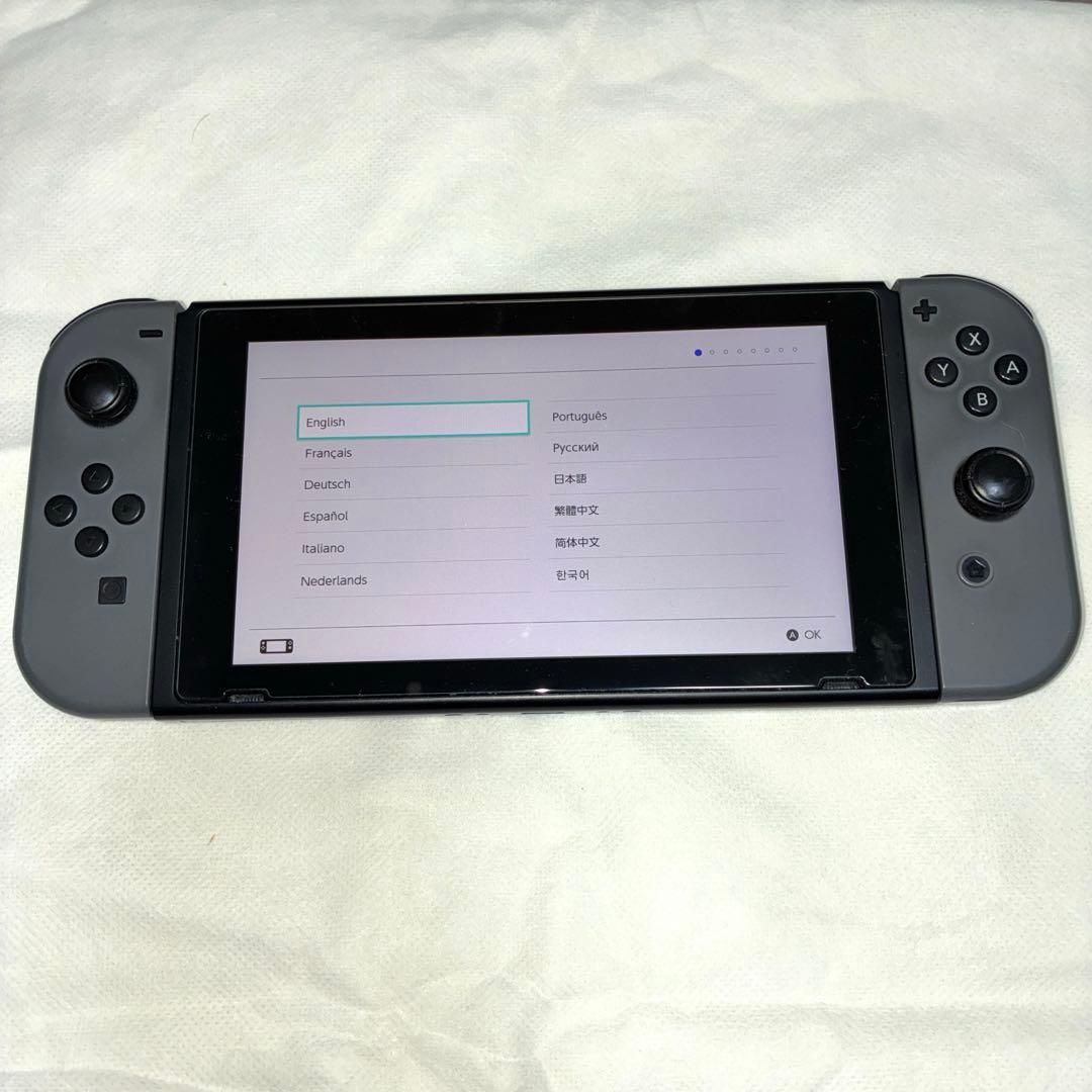 Nintendo Switch 本体 グレー 2020年製