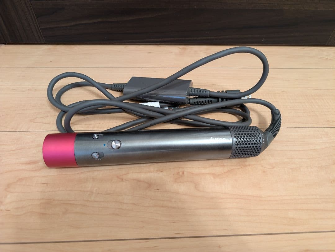 dyson/エアラップ/収納箱,マット,ドライヤー,ブラシ,カーラー4本付