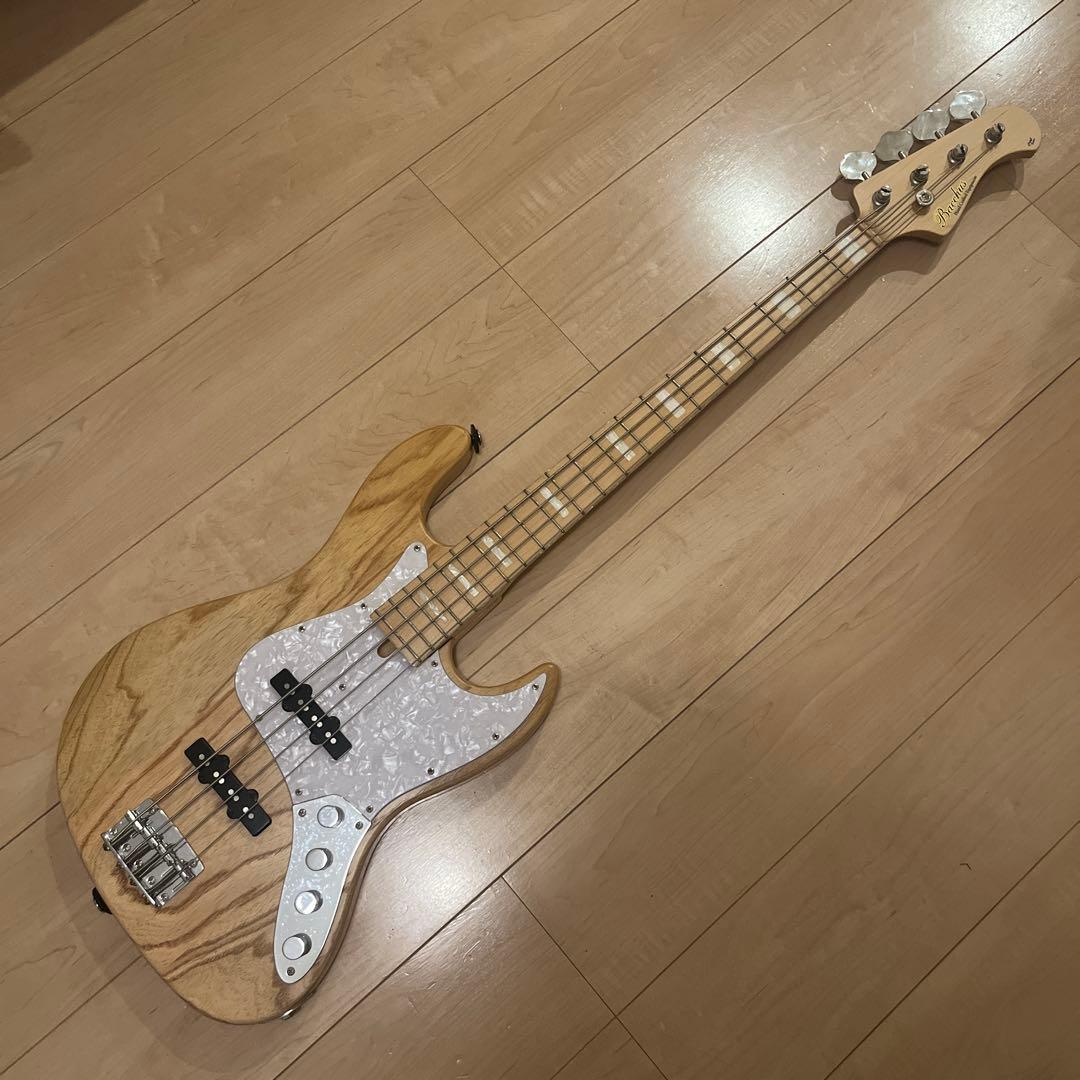 Bacchus ジャズベース クラフトシリーズ WL-JB ナチュラル 日本製