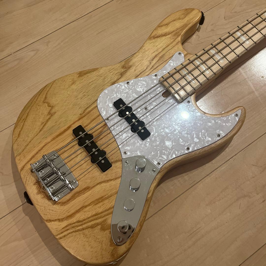 Bacchus ジャズベース クラフトシリーズ WL-JB ナチュラル 日本製