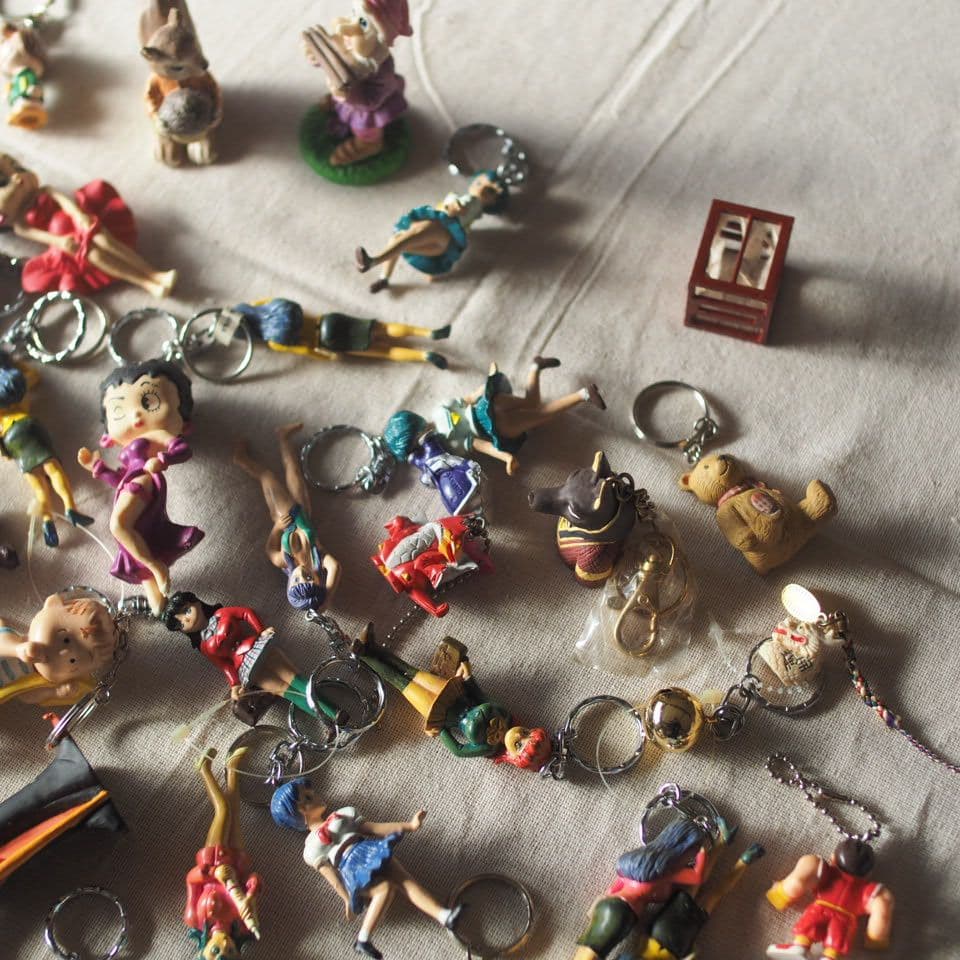 キャラクターキーホルダーセット多数 おもちゃ レトロ ディズニー他まとめて