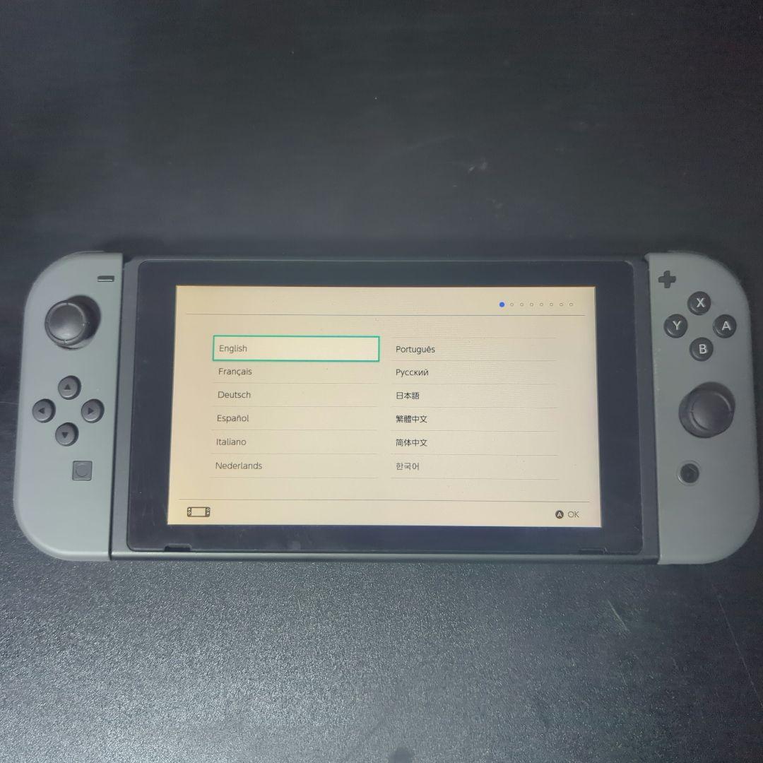 Nintendo Switch　ニンテンドースイッチ　グレー 本体セット