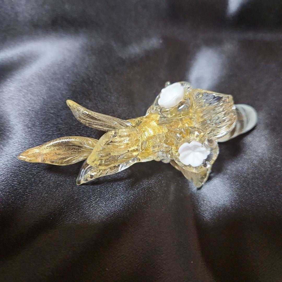 ベネチアンガラス ムラーノガラス レース柄 蓋付き オブジェ イタリア