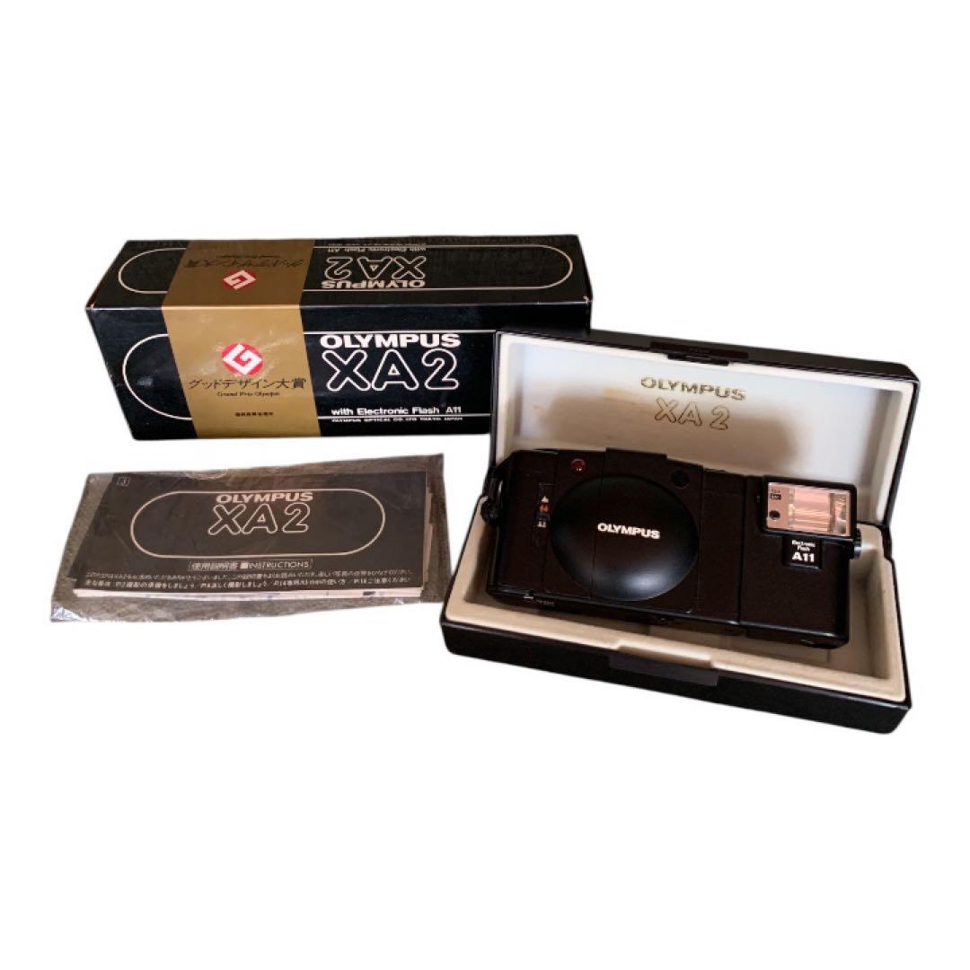 オリンパス　X2 コンパクトフィルムカメラ フラッシュA11 ジャンク品