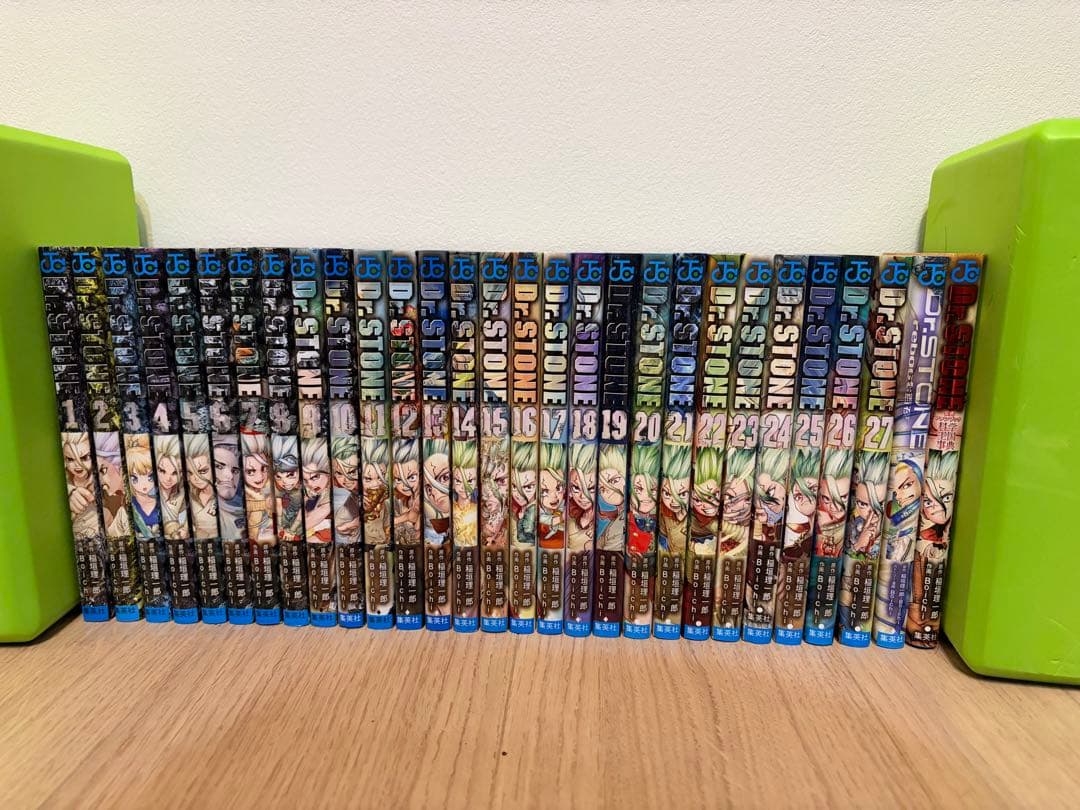 ドクターストーン Dr STONE 全巻セット reboot白夜 ファンブック付