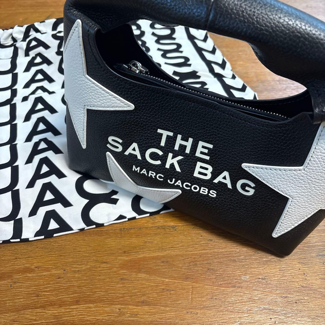 【新品】マークジェイコブス　スター パッチワーク ハンドバッグ　星柄　ポーチ付き